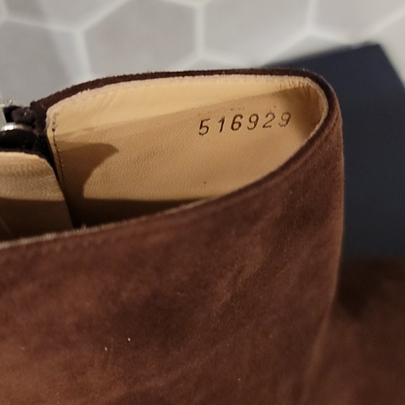 Ralph Lauren calf  suede ankle boots nwt - Picture 4 of 10